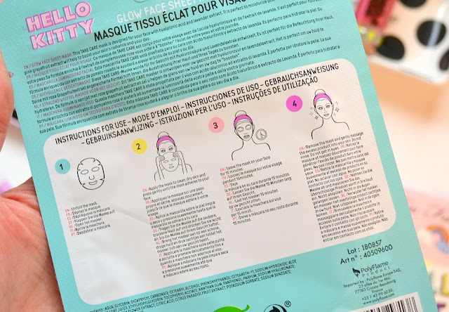 Hello Kitty Shining Star Sheet Mask